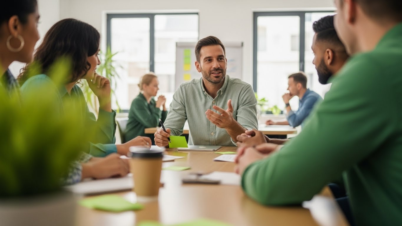 Leidinggeven aan een Team